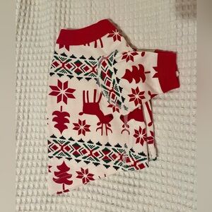 New Hanna Andersson Dear Deer Holiday Dog Pajamas Size Extra Small